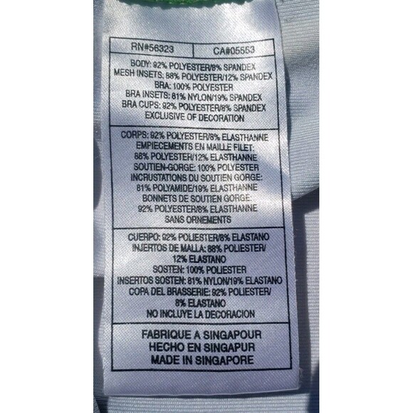 Nike Fit Dry Women Racer Back Tank Top Medium Green Top Activewear Athletic NICE - Picture 7 of 11